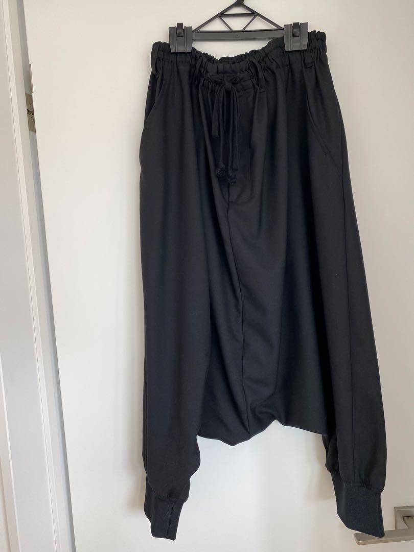 Ground Y Gaberdine Sarouel Straight Pants(GN-P08-100)
