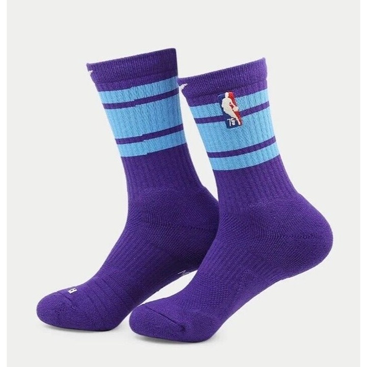 Nike Los Angeles Lakers Elite City Edition Mixtape NBA Crew Socks