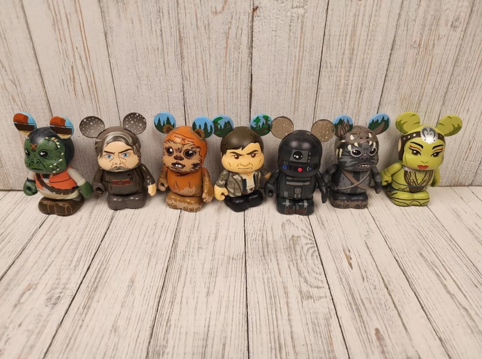 Star Wars Series 3 Disney Vinylmations Lot Of 7 Awesome Figures Collection Toys