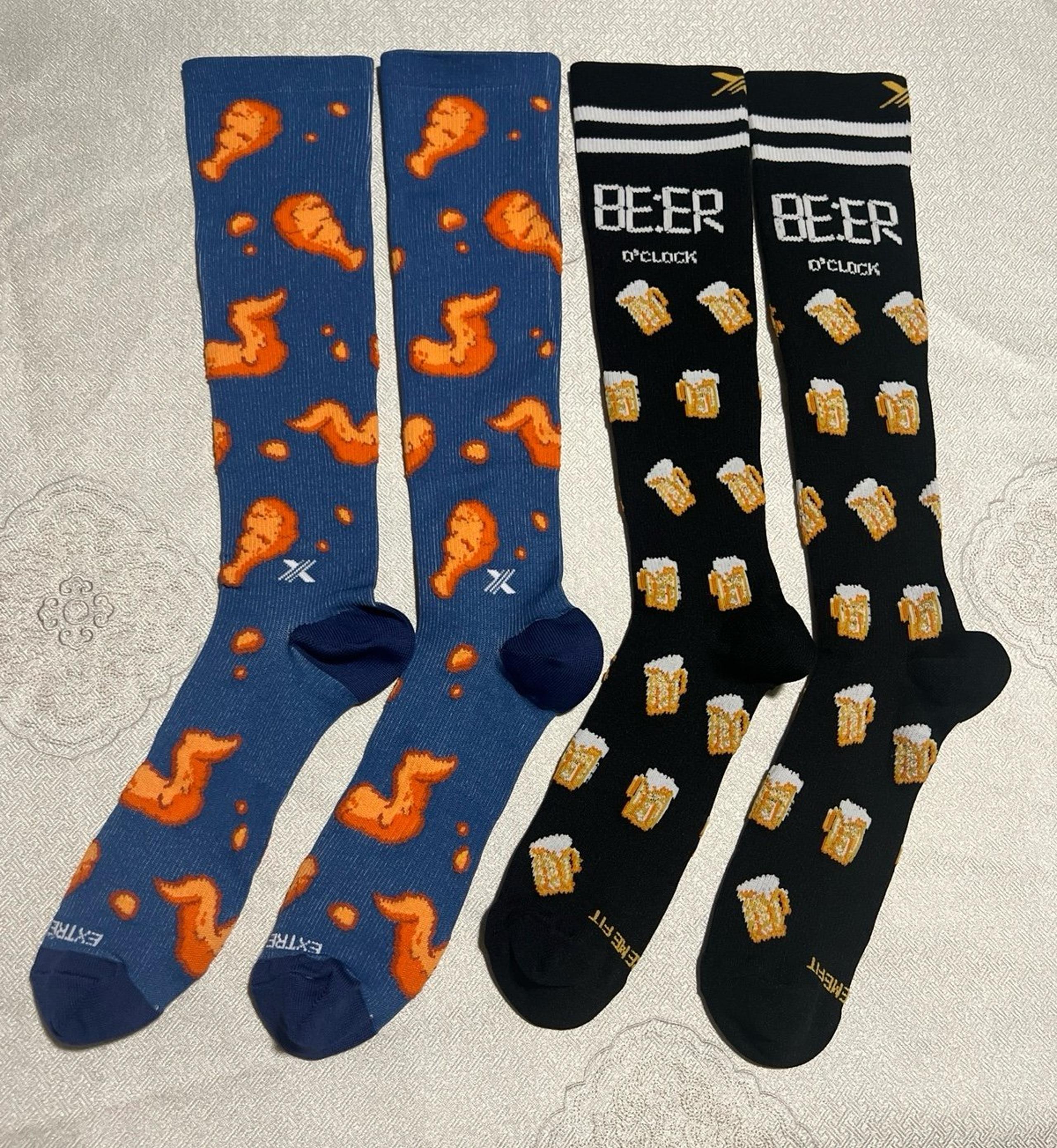 Extreme Fits Compression Socks bundle/Size L-Xlarge