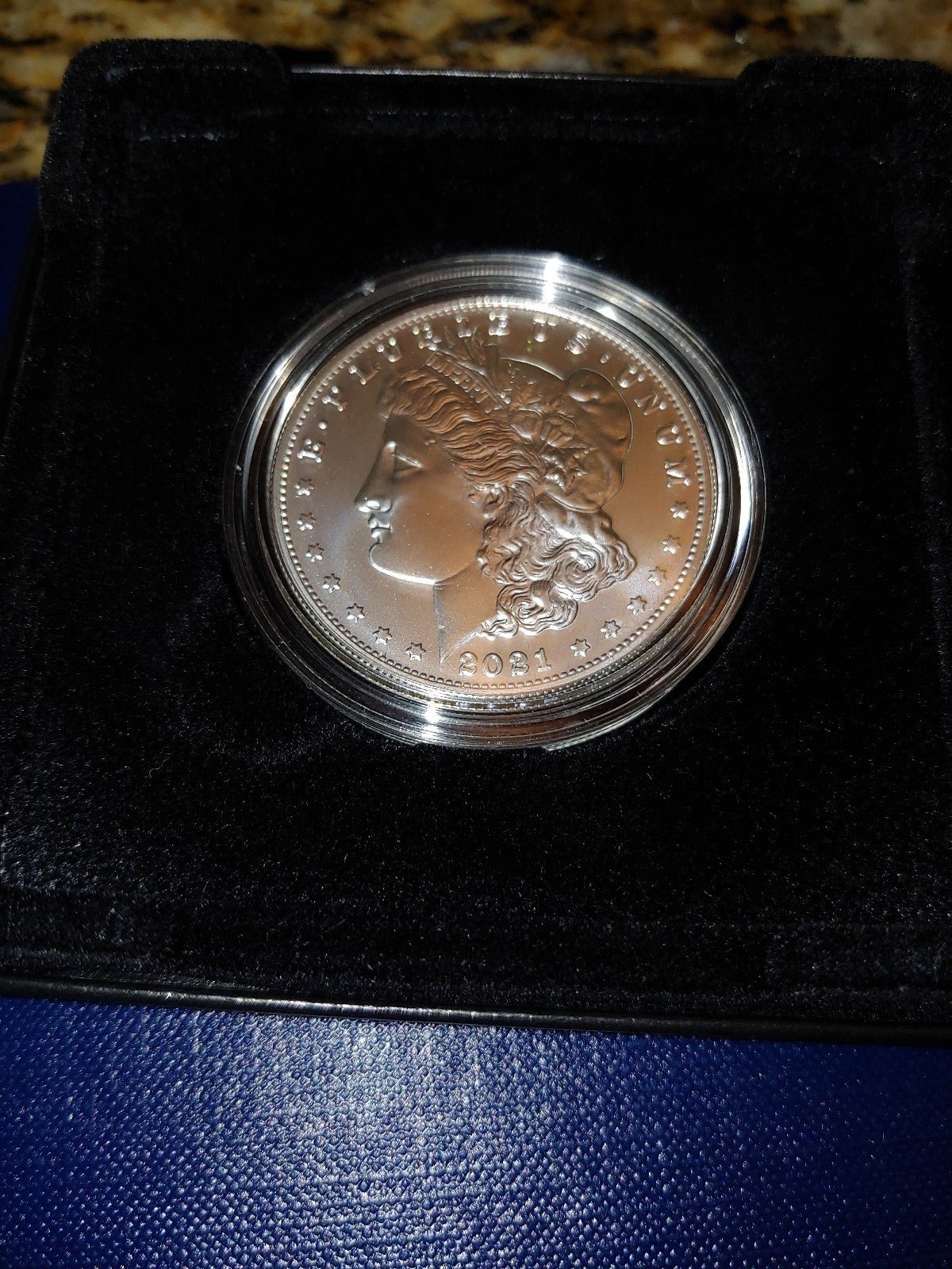 US Morgan Silver Dollar S mint privy Mark 2021 100th anniversary