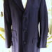 Luxury Line Men's ● 【GUCCI】 Italian Made Navy Pin Stripe Jacket