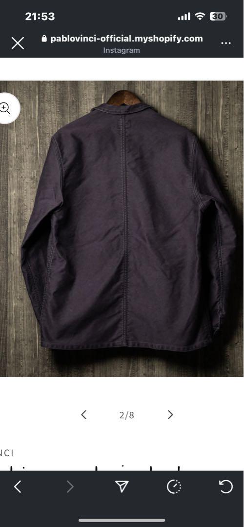 大人気新品  jacket, work Moleskin VINCI PABLO size Other M ジャケット・アウター