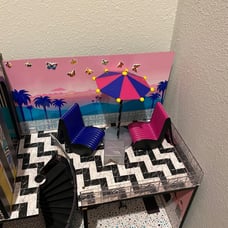 L.O.L Surprise OMG Wood Doll house