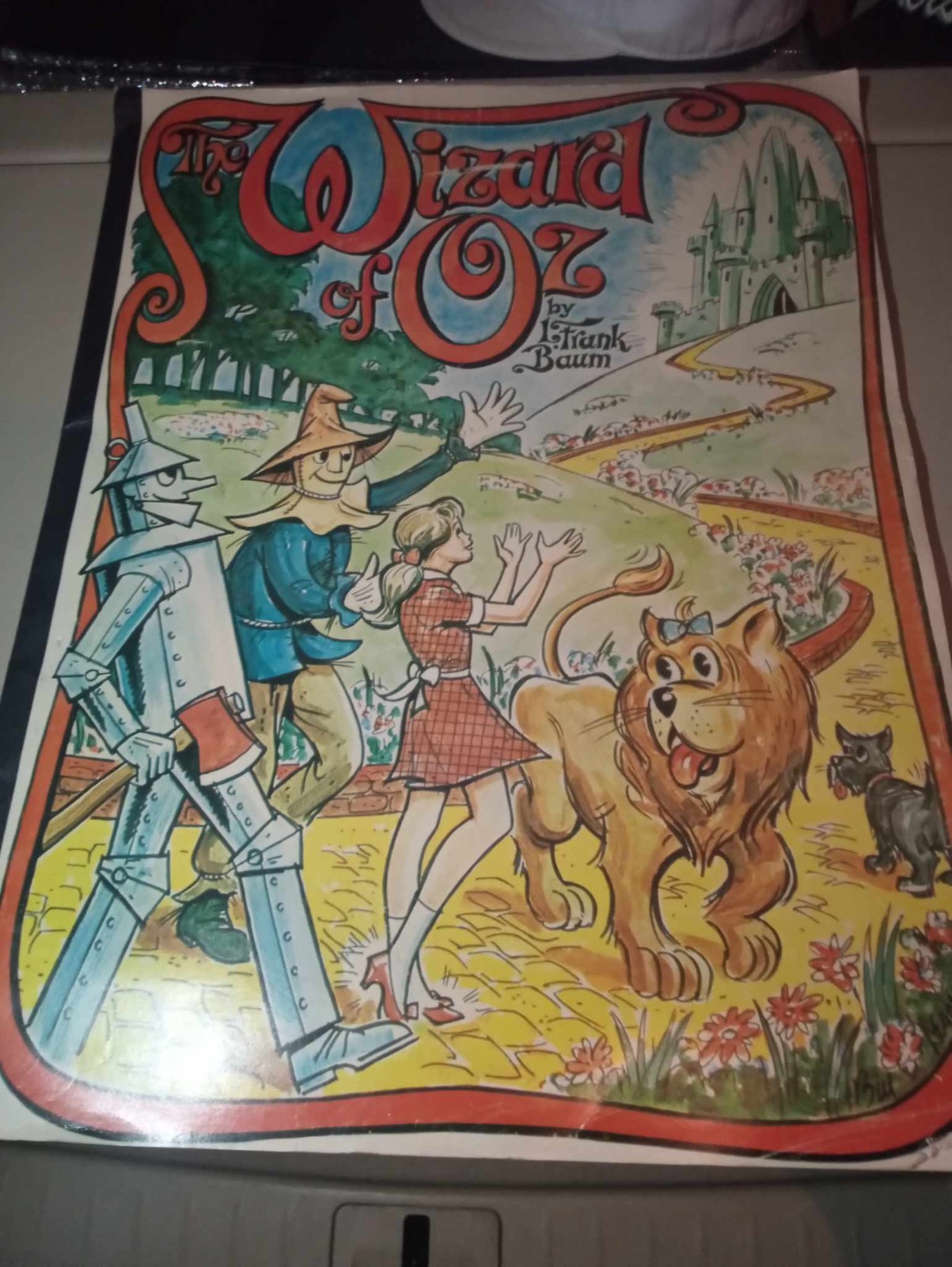 Giant Wizard of Oz Coloring book