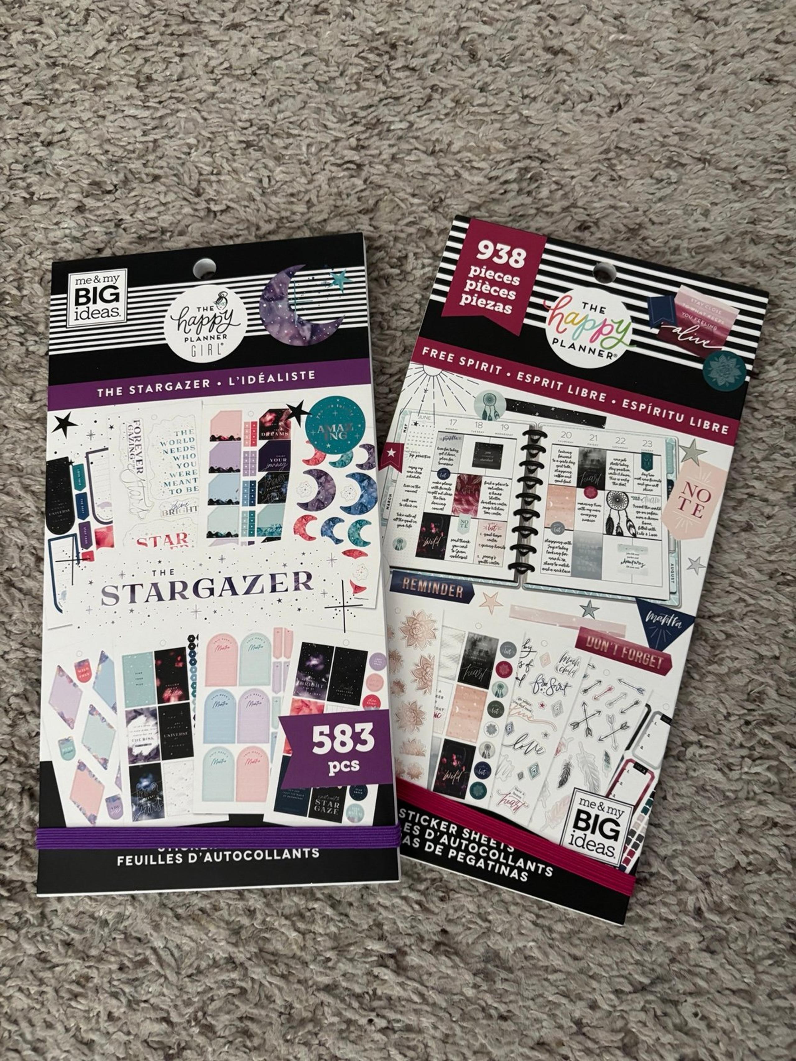 Happy Planner The Stargazer Sticker Book  and Free Sprit