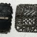 Set of 6 Vintage 1920's Shoe Clips/Buckles Steel Cut Made in France Victorian