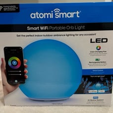 Atomi Smart Portable Orb LED Light –Large, 90 Lumens,