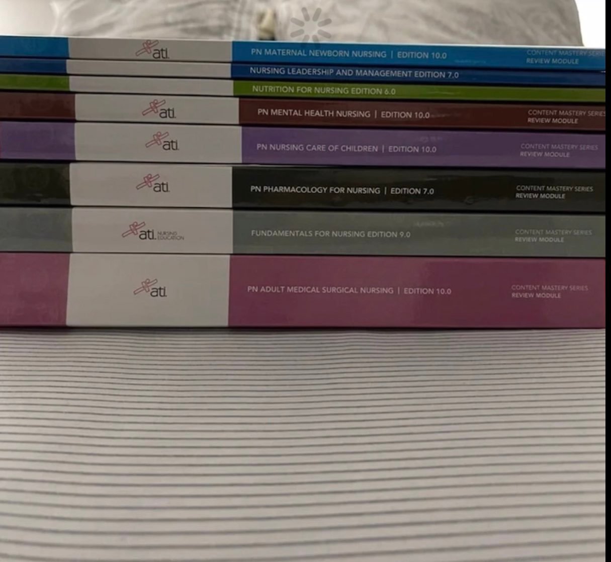 ATI textbook bundle (8 books)
