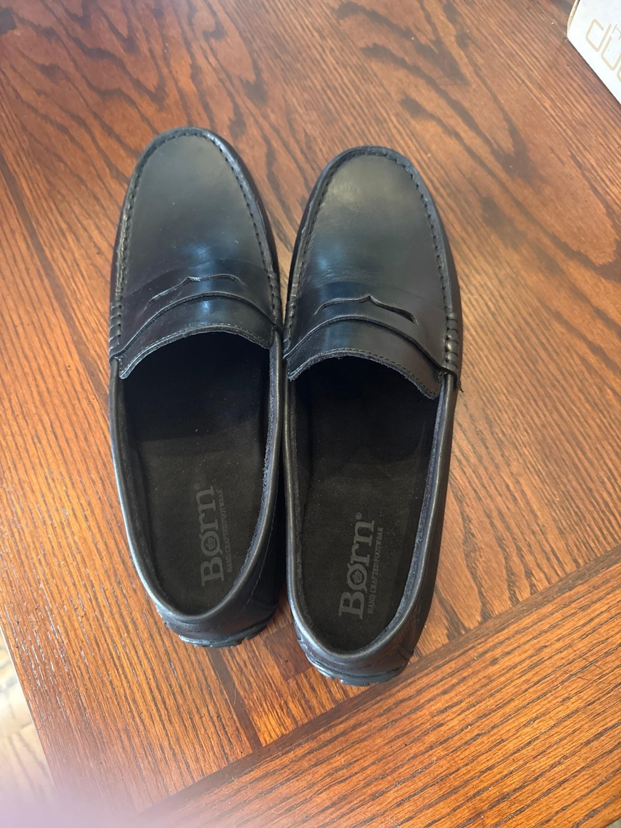 Born Men's Dress Shoes/Loafers - Black, Size 11/45
