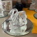 Swarovski swan figurine