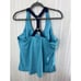 Ruby Ribbon Womens Sport Demi Tank Size 44 Ocean Blue Navy Straps Style 1819 New