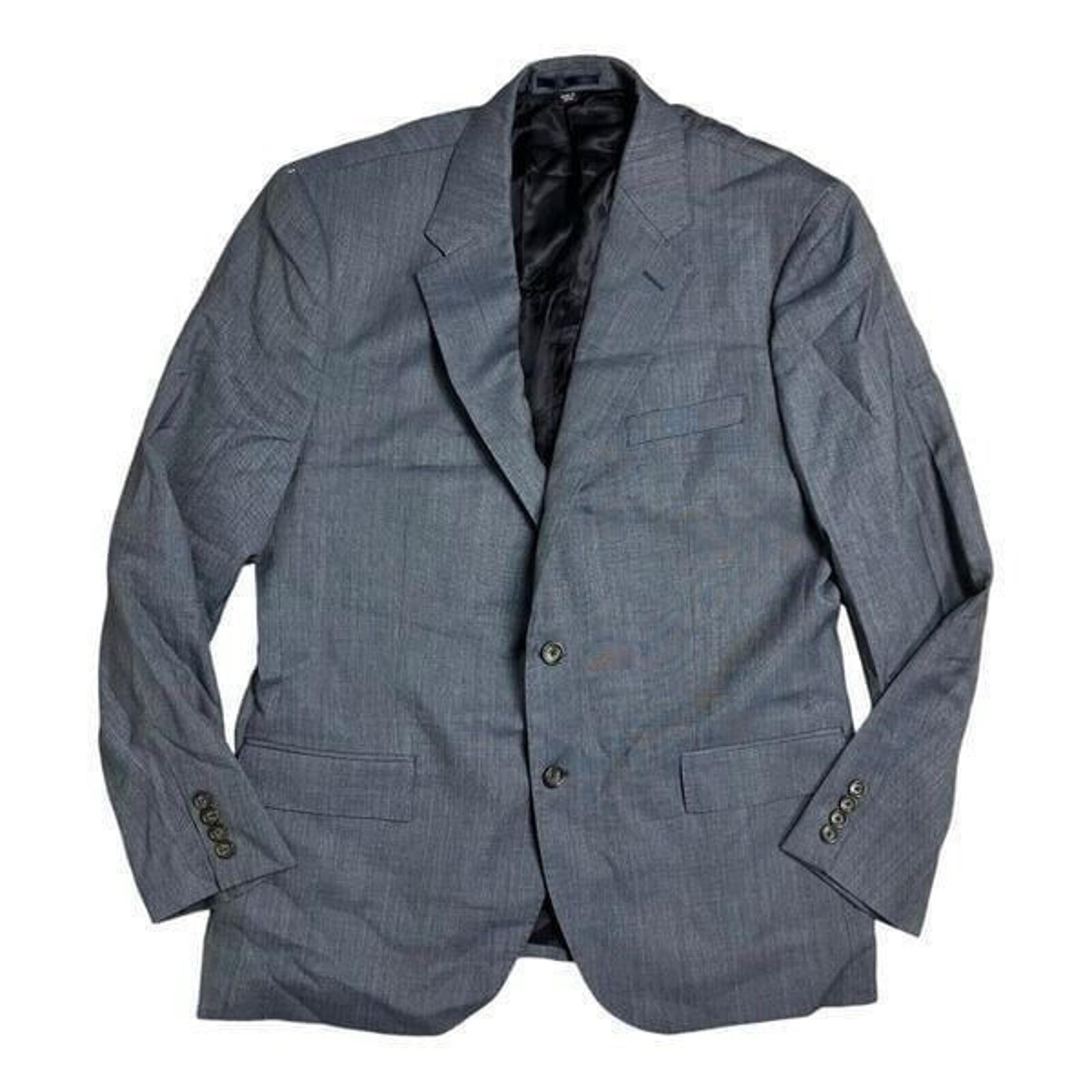 J Crew 44R Blue Ludlow Suit Jacket Italian Stretch Worsted Wool Blend J3272 $450