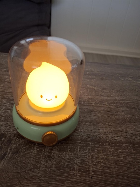 Anime Cozy Lights, Retro Rechargeable Night Light, Decor, Cute Desk Accessories