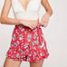 FP Flirting Fleurs Ruffle Mini Skort