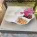 Vintage MIKASA Table Talk Chip And Dip 2 Pcs Server White 13-1/2” NEW. In box N