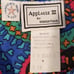 Vintage 70s Colorful Paisley Midi Skirt Set Sz Large Blue Short Sleeve Retro