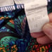 Vintage 70s Colorful Paisley Midi Skirt Set Sz Large Blue Short Sleeve Retro