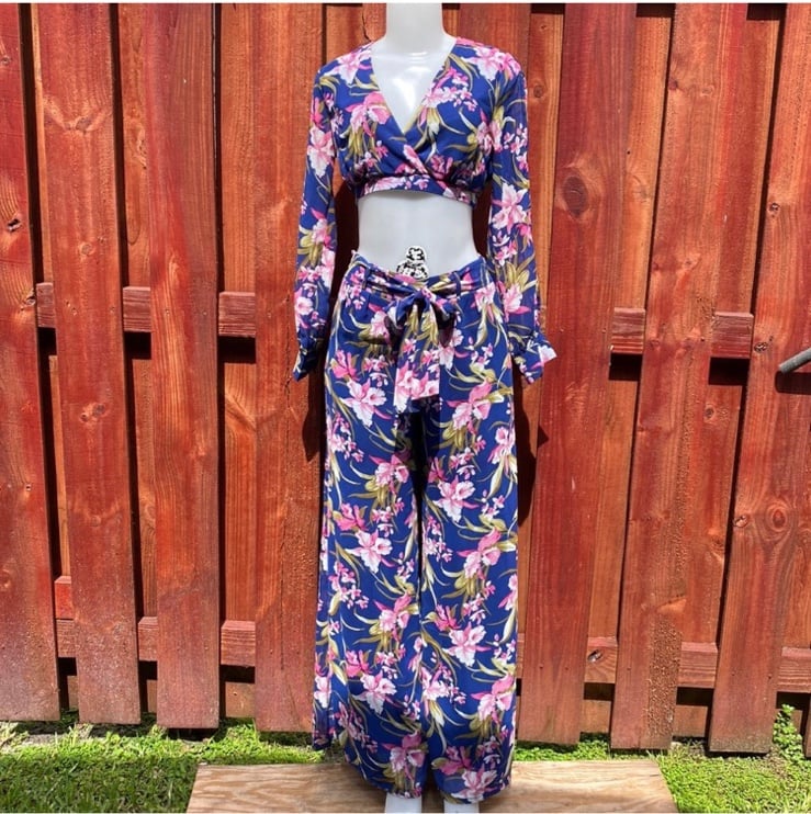 Nylon Apparel Two Piece Set Size S
