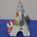 Blue Sky Hello Kitty Paris Eiffel Tower Ceramic Teapot Collectible