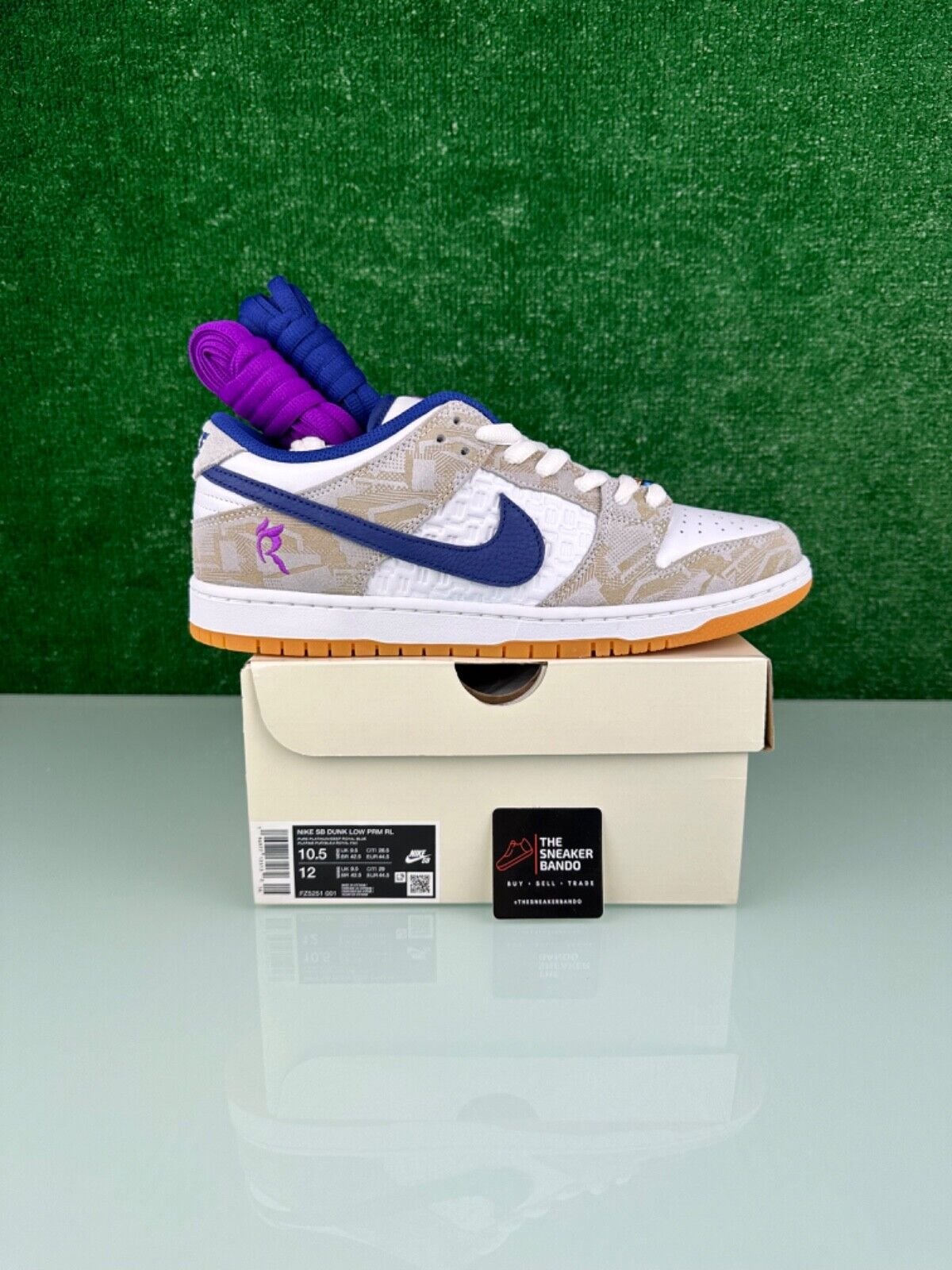 Size 10.5 - Nike Rayssa Leal x Dunk SB Low White