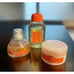 PERLIER Fruit Gels Peach Moisturizing Shower Gel Body Cream & Liquid Soap Set