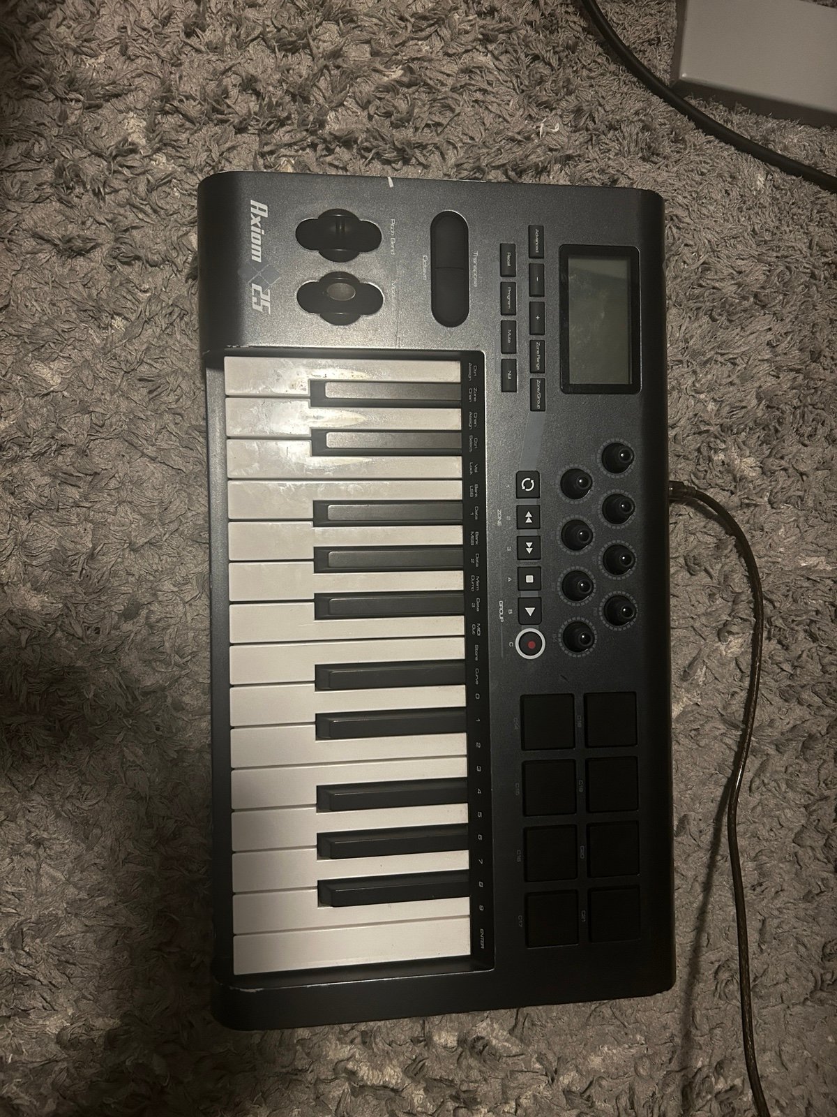 m audio midi keyboard