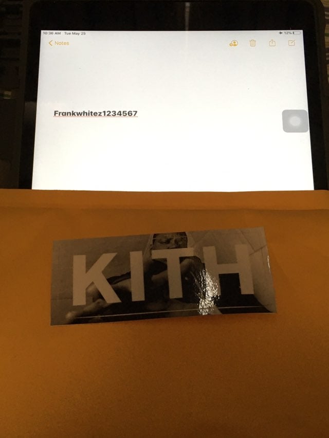 Kith Biggie Sticker