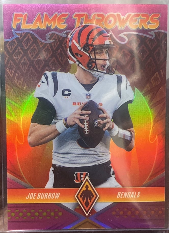 092/175 Joe Burrow Pink Flame Throwers