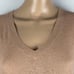 NEW 360SWEATER BEIGE V-NECK SWEATER