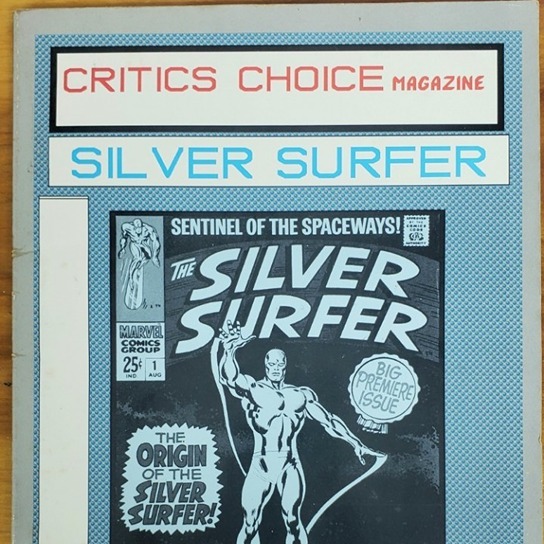 CRITIC'S CHOICE MAGAZINE SILVER SURFER AN ANALYSIS OF ISSUES #1-9 JAMES VAN HISE