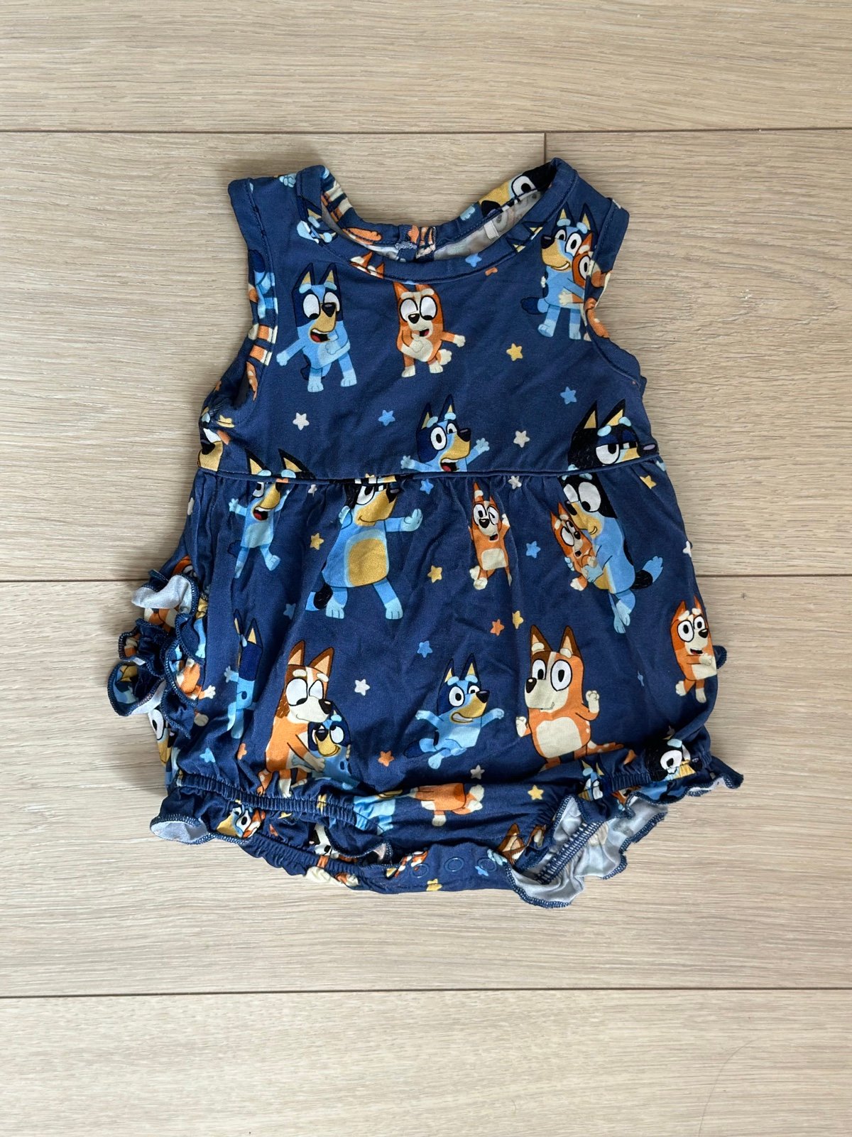 Little Sleepies Bluey bubble romper