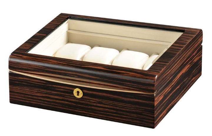 Volta Ebony Wood 8 Watch Box