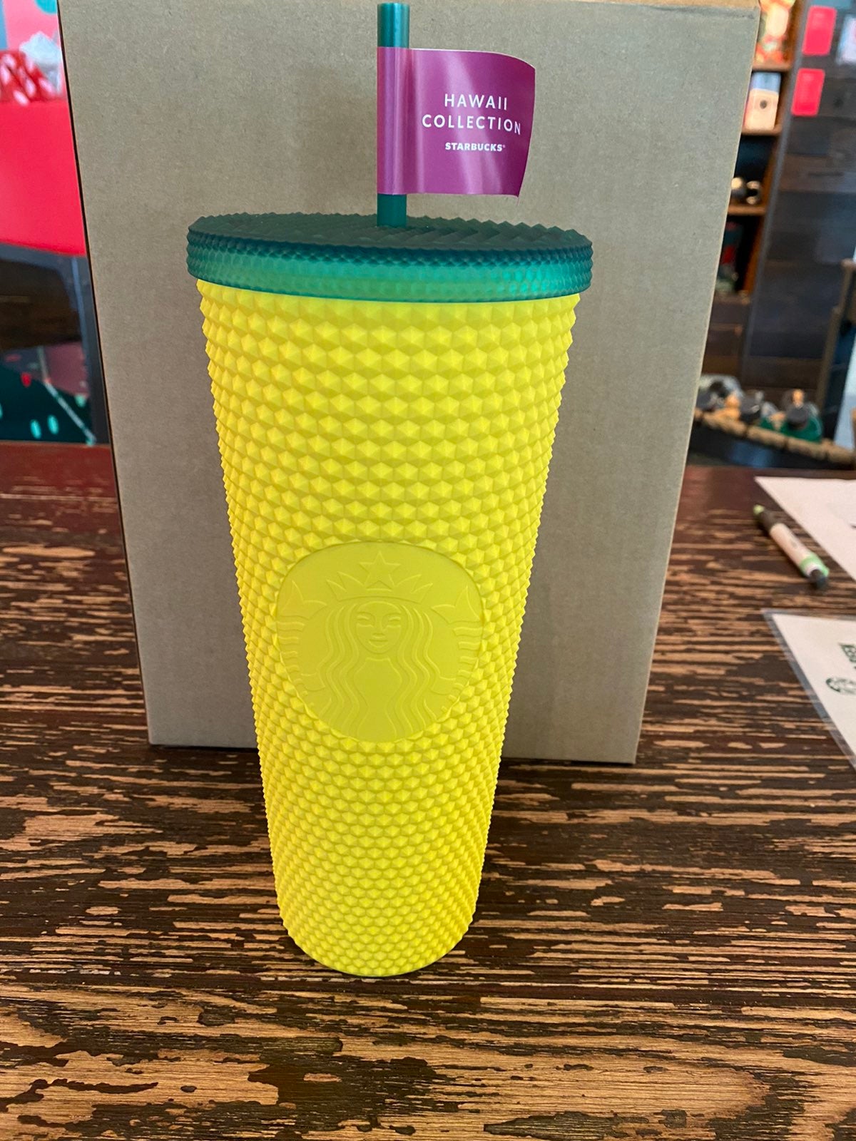 Starbucks-Pineapple Studded HI Tumbler