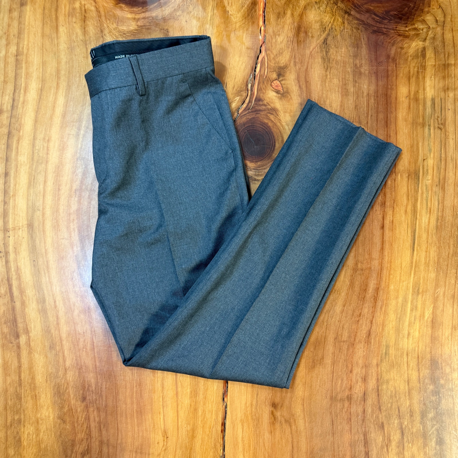 NEW Kirrin Finch Women's Pants 6 Straight leg Dress Pants Wool Career Flat H4-10