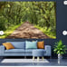 Forest home decor wall art Forest road Print Tree Wall Art Green Tree Forest wit