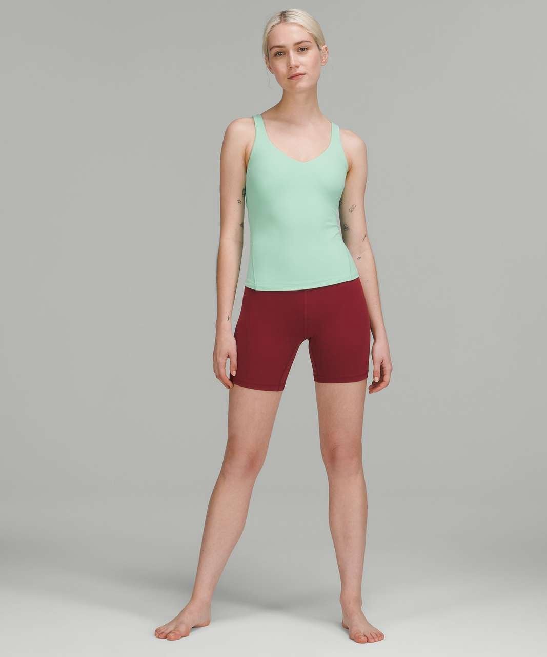 Lululemon Align Tank Waist Length size 4 Wild Mint WLDM
