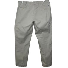 Polo by Ralph Lauren Ethan pant men’s 40x32 khaki pleated front cream color