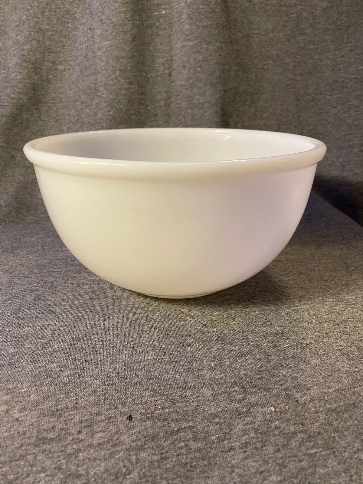 Milk Glass Fire King Oven Ware Bowl 16