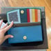 Leather handbag for women