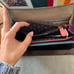 Leather handbag for women
