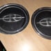 2 buick Riviera wire hubcap emblems