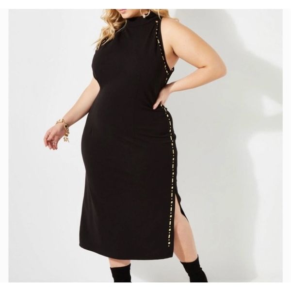 Black dresses at ashley stewart discount