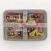 Sensory Rice Kit with Among Us at Work Construction Trucks and Signs