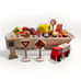 Sensory Rice Kit with Among Us at Work Construction Trucks and Signs