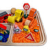 Sensory Rice Kit with Among Us at Work Construction Trucks and Signs