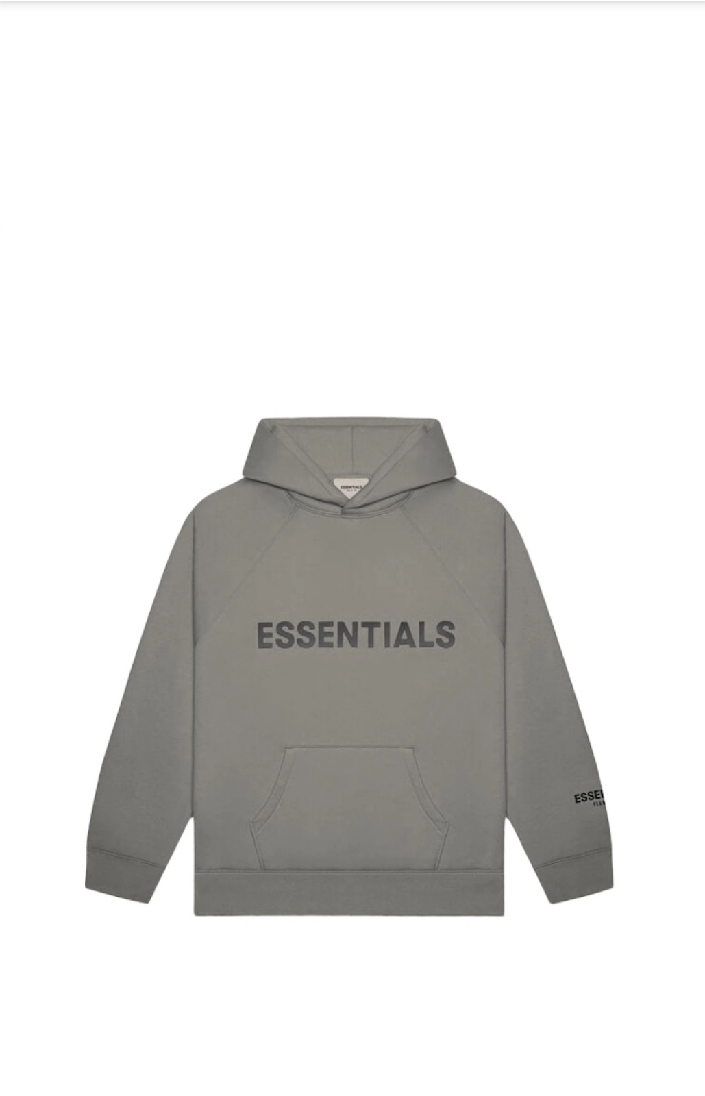 Fear of god Essentials charcoal hoodie Medium