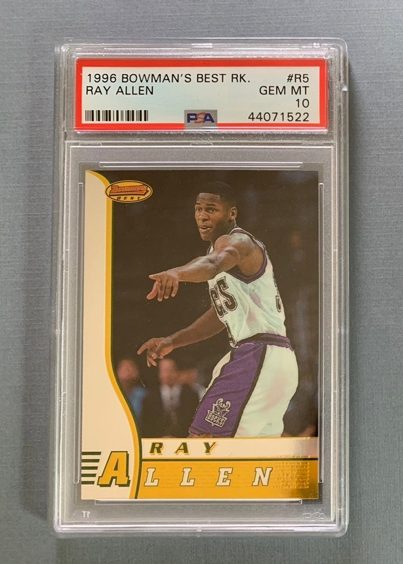 1996 Bowman's Best Ray Allen PSA 10