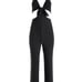 ALICE + OLIVIA HAVANA FRONT TIE JUMPSUIT Size 0