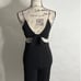 ALICE + OLIVIA HAVANA FRONT TIE JUMPSUIT Size 0